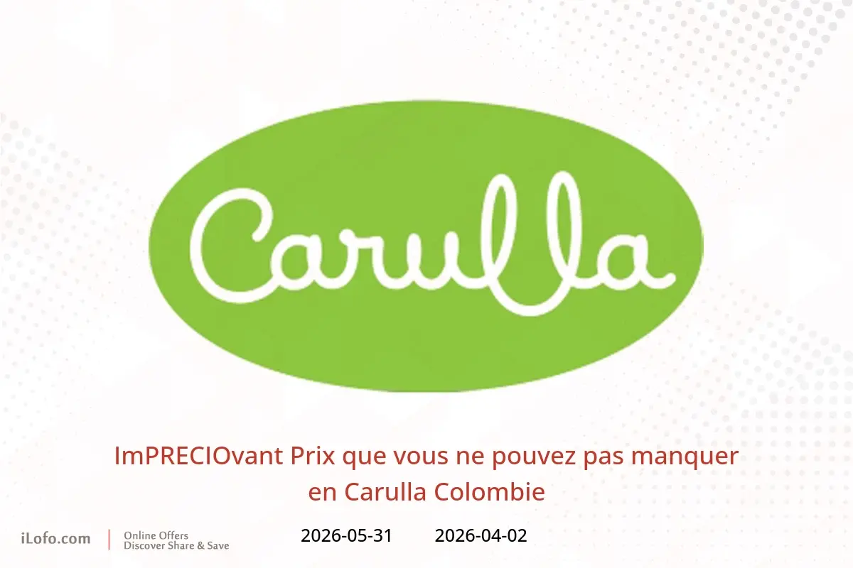 Offres Carulla Colombie de 2 avril à 31 mai 2026 ImPRECIOvant Prix que vous ne pouvez pas manquer - Carulla - Colombie - 2 avril 2026 – 31 mai 2026 - Page 1