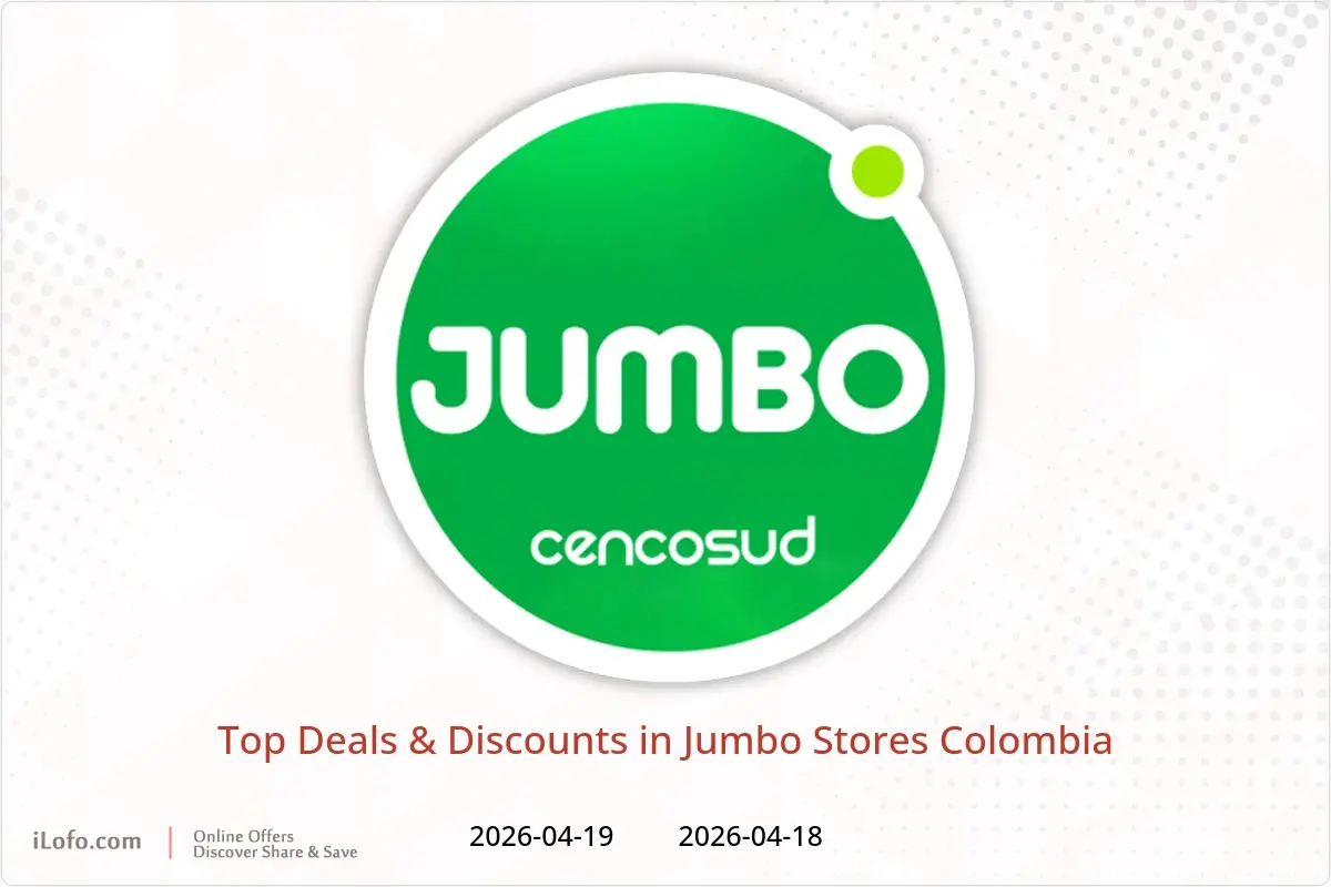 Jumbo Stores Colombia offers from 18 to 19 April 2026 Top Deals & Discounts - Jumbo Stores - Colombia - 18 April 2026 – 19 April 2026 - Page 1