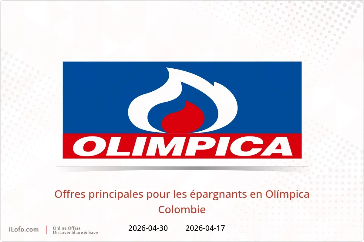 Offres Olímpica Colombie de 17 à 30 avril 2026 Offres principales pour les épargnants - Olímpica - Colombie - 17 avril 2026 – 30 avril 2026 - Page 1