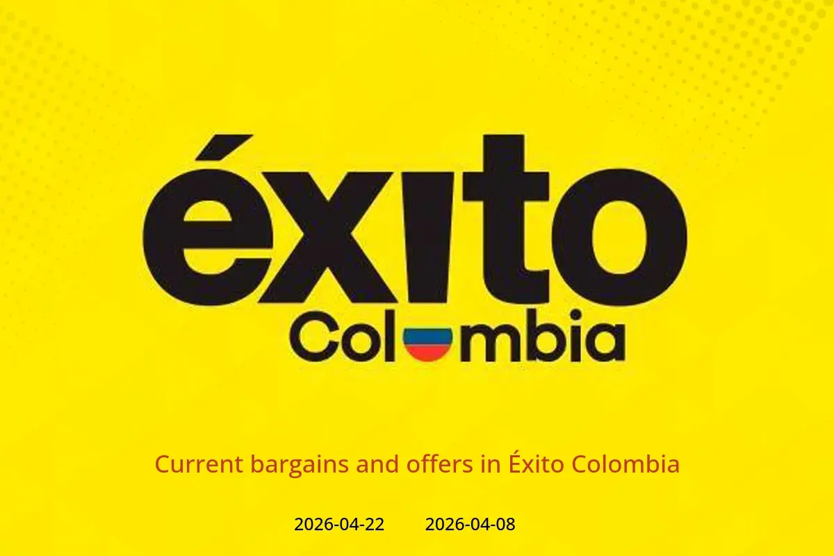 Éxito Colombia offers from 8 to 22 April 2026 Current bargains and offers - Éxito - Colombia - 8 April 2026 – 22 April 2026 - Page 1