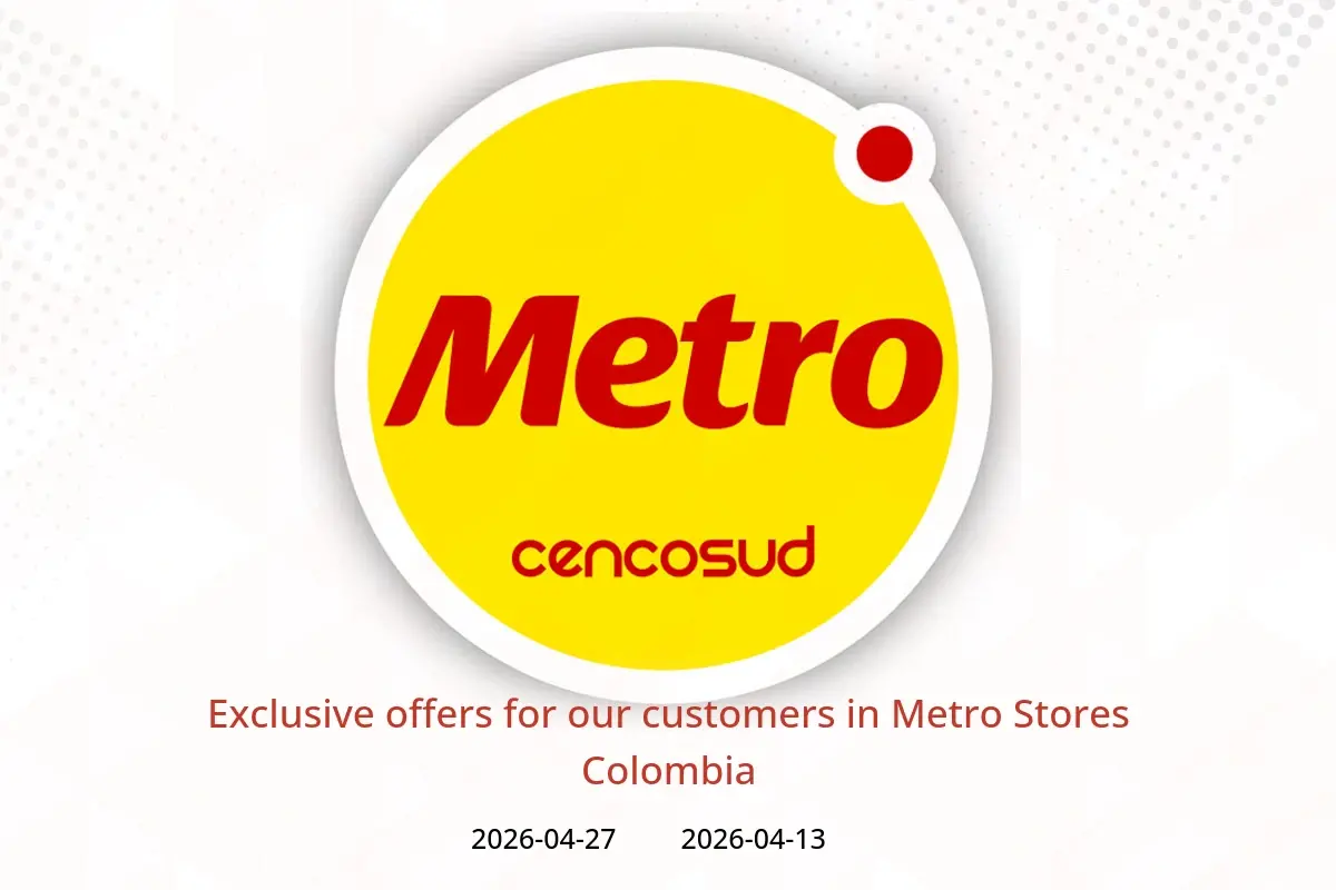 Metro Stores Colombia offers from 13 to 27 April 2026 Exclusive offers for our customers - Metro Stores - Colombia - 13 April 2026 – 27 April 2026 - Page 1