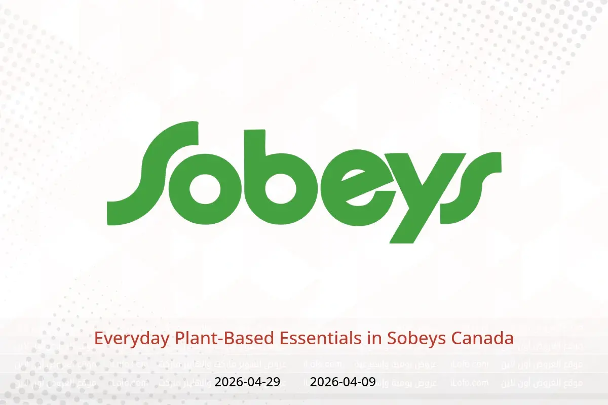 Sobeys Canada offers from 9 to 29 April 2026 Everyday Plant-Based Essentials - Sobeys - Canada - 9 April 2026 – 29 April 2026 - Page 1