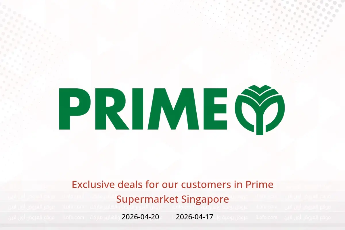 Prime Supermarket Singapore offers from 17 to 20 April 2026 Exclusive deals for our customers - Prime Supermarket - Singapore - 17 April 2026 – 20 April 2026 - Page 1