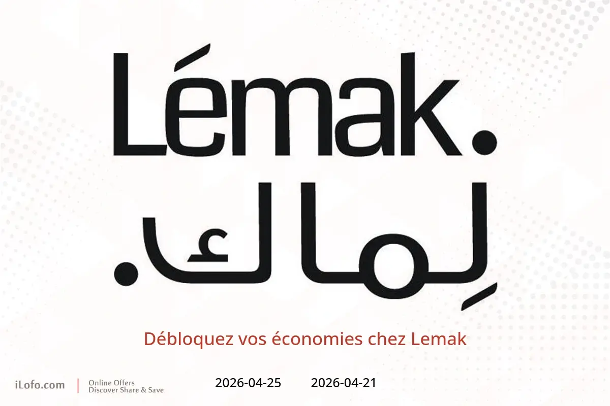 Débloquez vos économies chez Lemak, du 21 au 25 avril 2026 - Lemak - Bahrein - 21 avril 2026 – 25 avril 2026 - Page 1