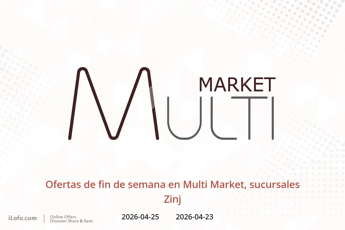 Ofertas de Multi Market Zinj de 23 a 25 abril 2026 Ofertas de fin de semana - Multi Market - Bahréin - 23 abril 2026 – 25 abril 2026 - Página 1