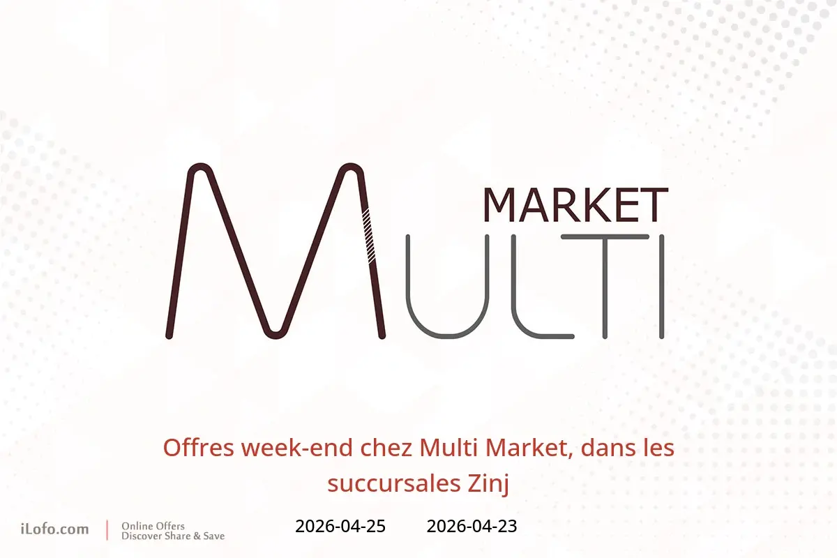 Offres Multi Market Zinj de 23 à 25 avril 2026 Offres week-end - Multi Market - Bahrein - 23 avril 2026 – 25 avril 2026 - Page 1