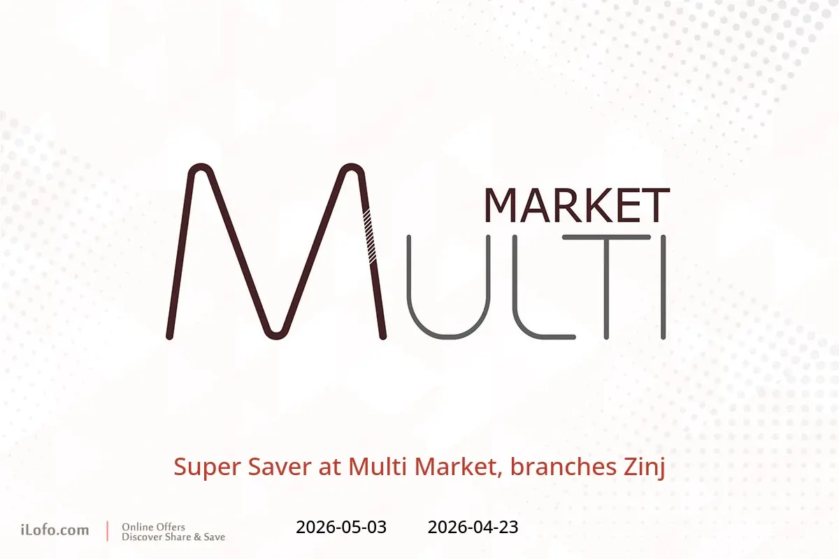 Multi Market offers in Zinj from 23 April to 3 May 2026 Super Saver - Multi Market - Bahrain - 23 April 2026 – 3 May 2026 - Page 1