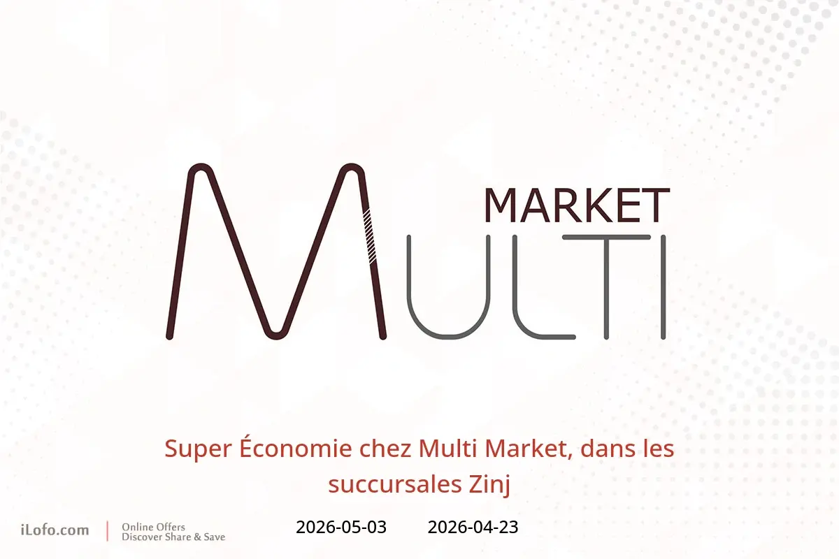 Offres Multi Market Zinj de 23 avril à 3 mai 2026 Super Économie - Multi Market - Bahrein - 23 avril 2026 – 3 mai 2026 - Page 1