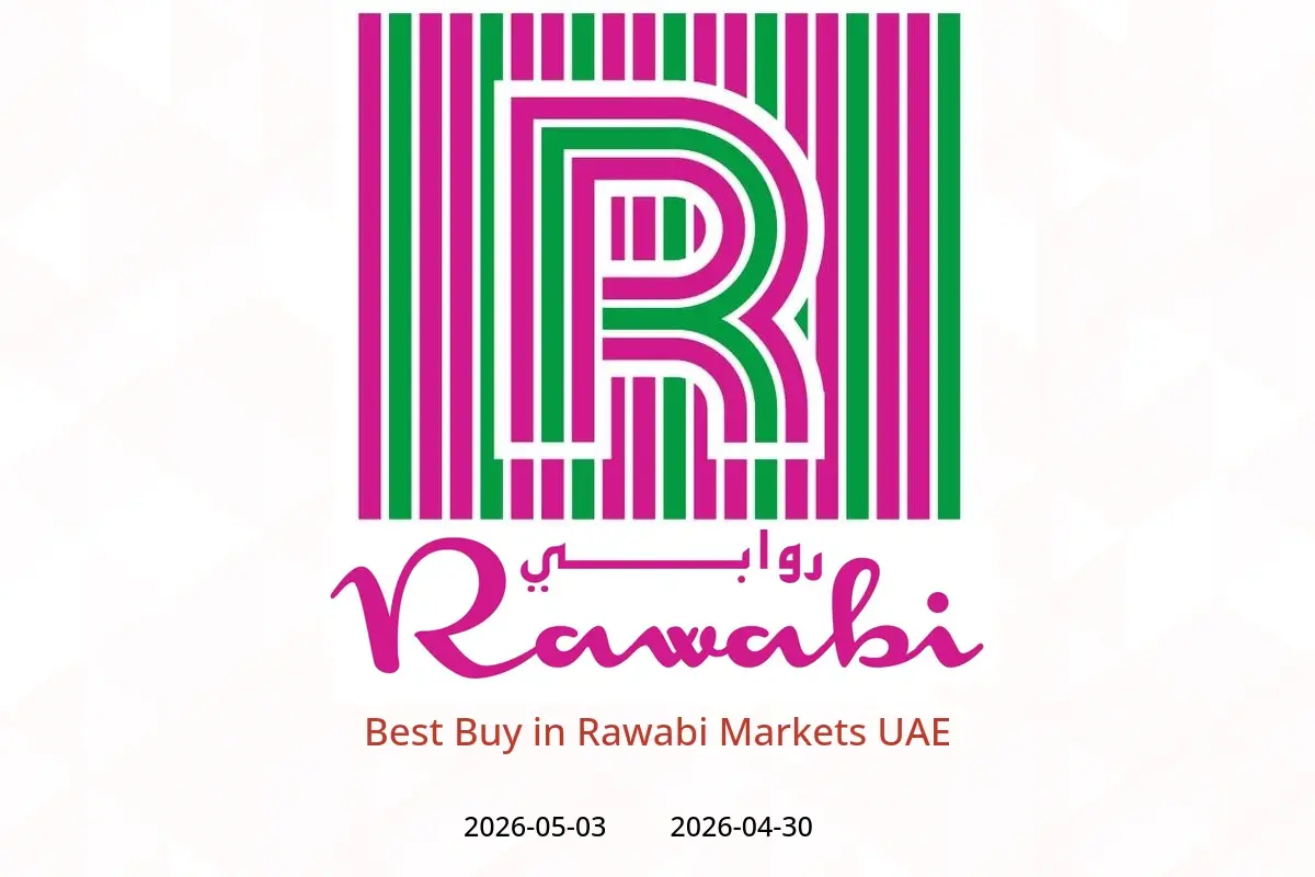 Rawabi Markets UAE offers from 30 April to 3 May 2026 Best Buy - Rawabi Markets - UAE - 30 April 2026 – 3 May 2026 - Page 1
