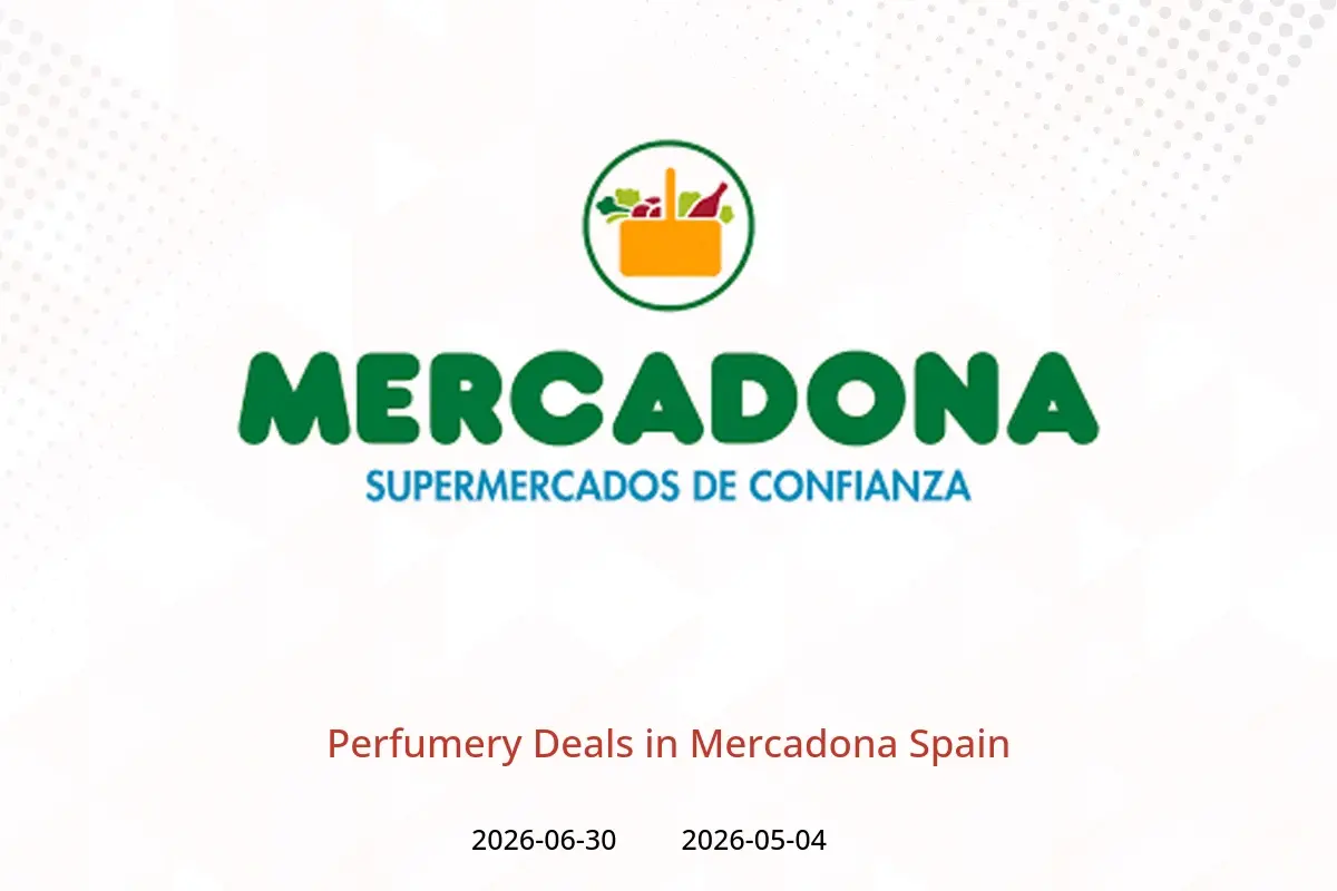 Mercadona Spain offers from 4 May to 30 June 2026 Perfumery Deals - Mercadona - Spain - 4 May 2026 – 30 June 2026 - Page 1