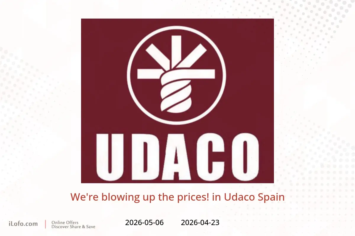 Udaco Spain offers from 23 April to 6 May 2026 We're blowing up the prices! - Udaco - Spain - 23 April 2026 – 6 May 2026 - Page 1