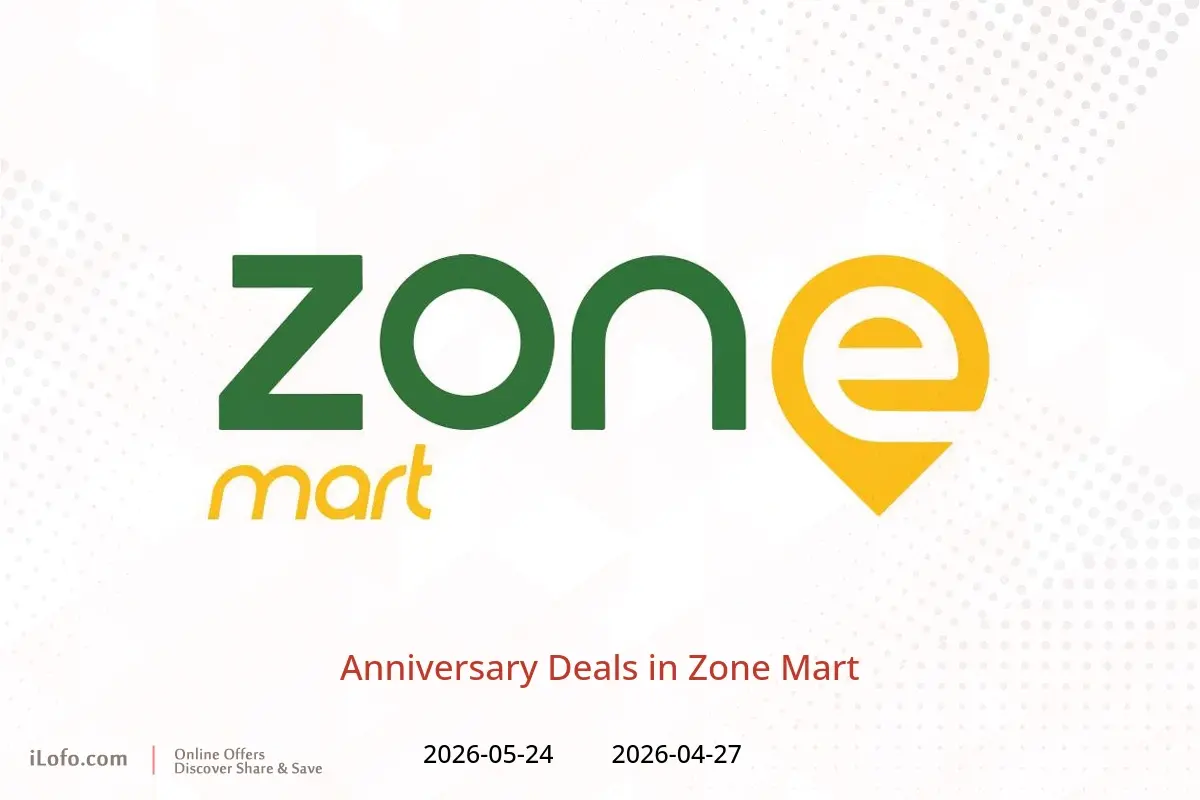 Zone Mart offers from 27 April to 24 May 2026 Anniversary Deals - Zone Mart - Egypt - 27 April 2026 – 24 May 2026 - Page 1