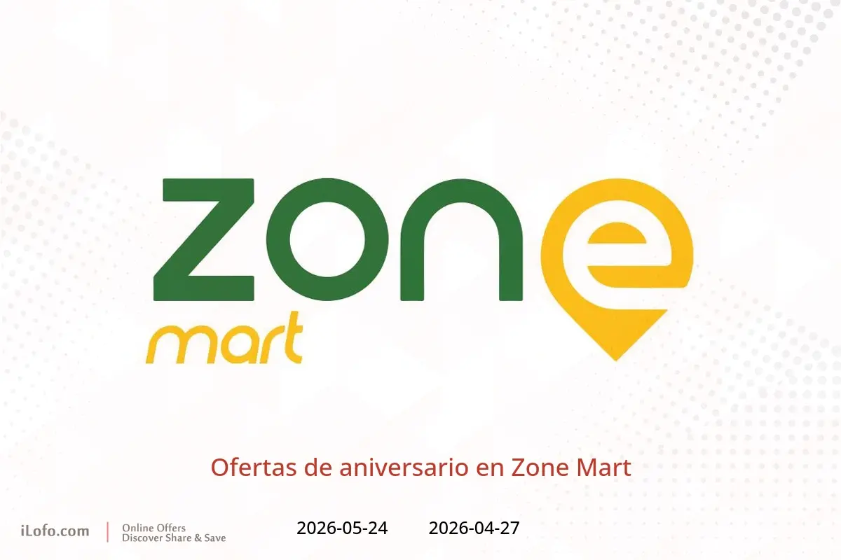 Ofertas de Zone Mart de 27 abril a 24 mayo 2026 Ofertas de aniversario - Zone Mart - Egipto - 27 abril 2026 – 24 mayo 2026 - Página 1