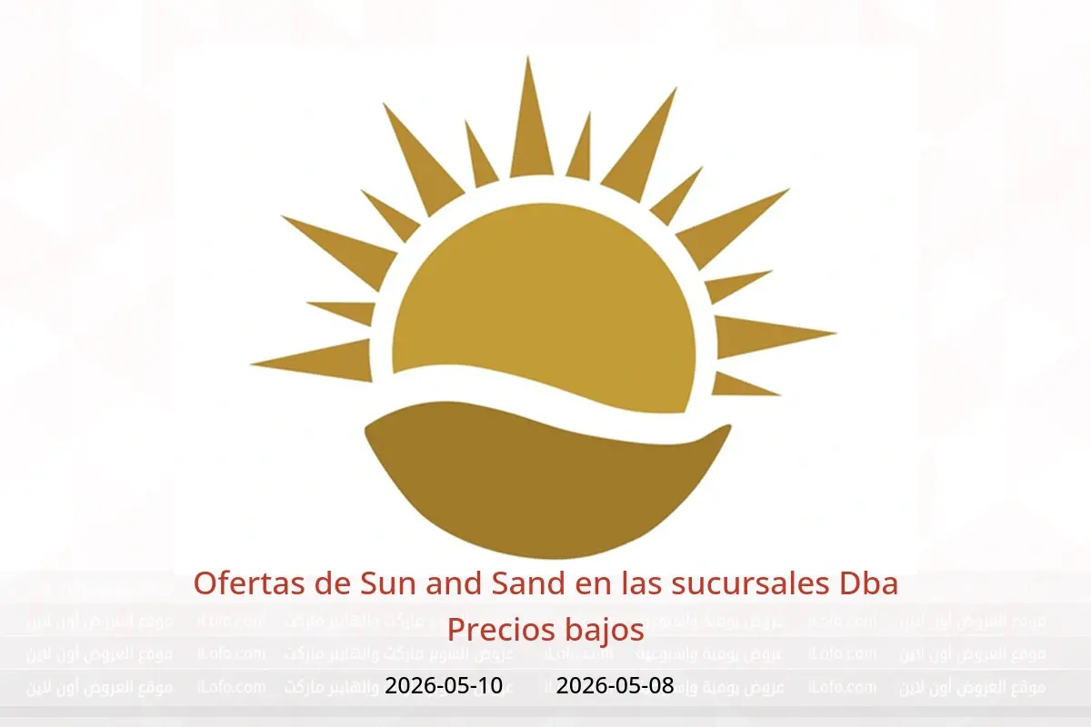 Ofertas de Sun and Sand Dba de 8 a 10 mayo 2026 Precios bajos - Sun and Sand - Emiratos Árabes Unidos - 8 mayo 2026 – 10 mayo 2026 - Página 1