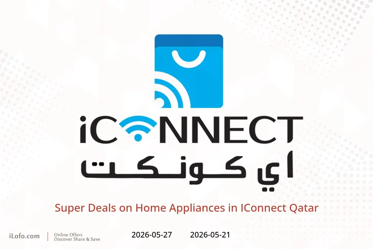 IConnect Qatar offers from 21 to 27 May 2026 Super Deals on Home Appliances - IConnect - Qatar - 21 May 2026 – 27 May 2026 - Page 1