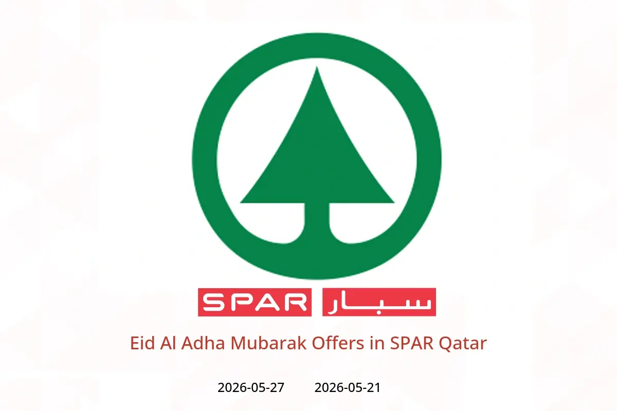 SPAR Qatar offers from 21 to 27 May 2026 Eid Al Adha Mubarak Offers - SPAR - Qatar - 21 May 2026 – 27 May 2026 - Page 1