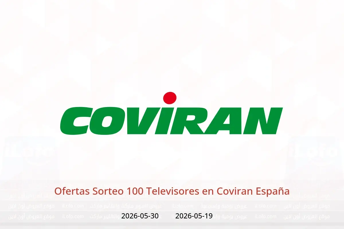 Ofertas de Coviran España de 19 a 30 mayo 2026 Ofertas Sorteo 100 Televisores - Coviran - España - 19 mayo 2026 – 30 mayo 2026 - Página 1