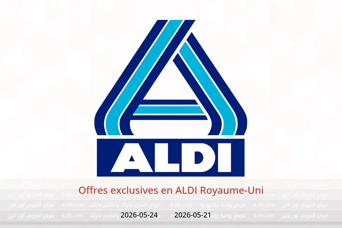 Offres ALDI Royaume-Uni de 21 à 24 mai 2026 Offres exclusives - ALDI - Royaume-Uni - 21 mai 2026 – 24 mai 2026 - Page 1