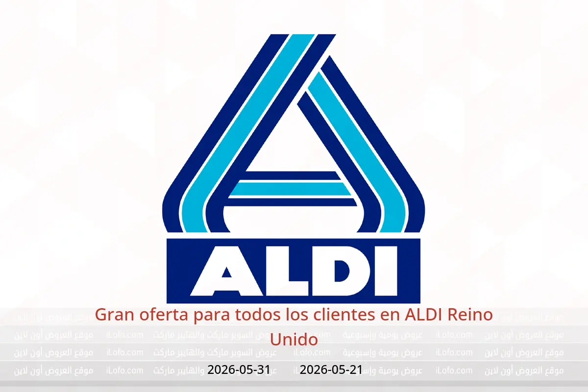 Ofertas de ALDI Reino Unido de 21 a 31 mayo 2026 Gran oferta para todos los clientes - ALDI - Reino Unido - 21 mayo 2026 – 31 mayo 2026 - Página 1