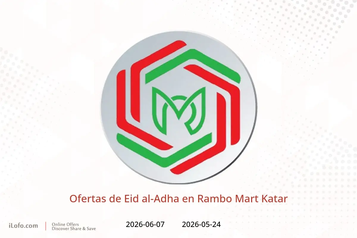 Ofertas de Rambo Mart Katar de 24 mayo a 7 junio 2026 Ofertas de Eid al-Adha - Rambo Mart - Katar - 24 mayo 2026 – 7 junio 2026 - Página 1