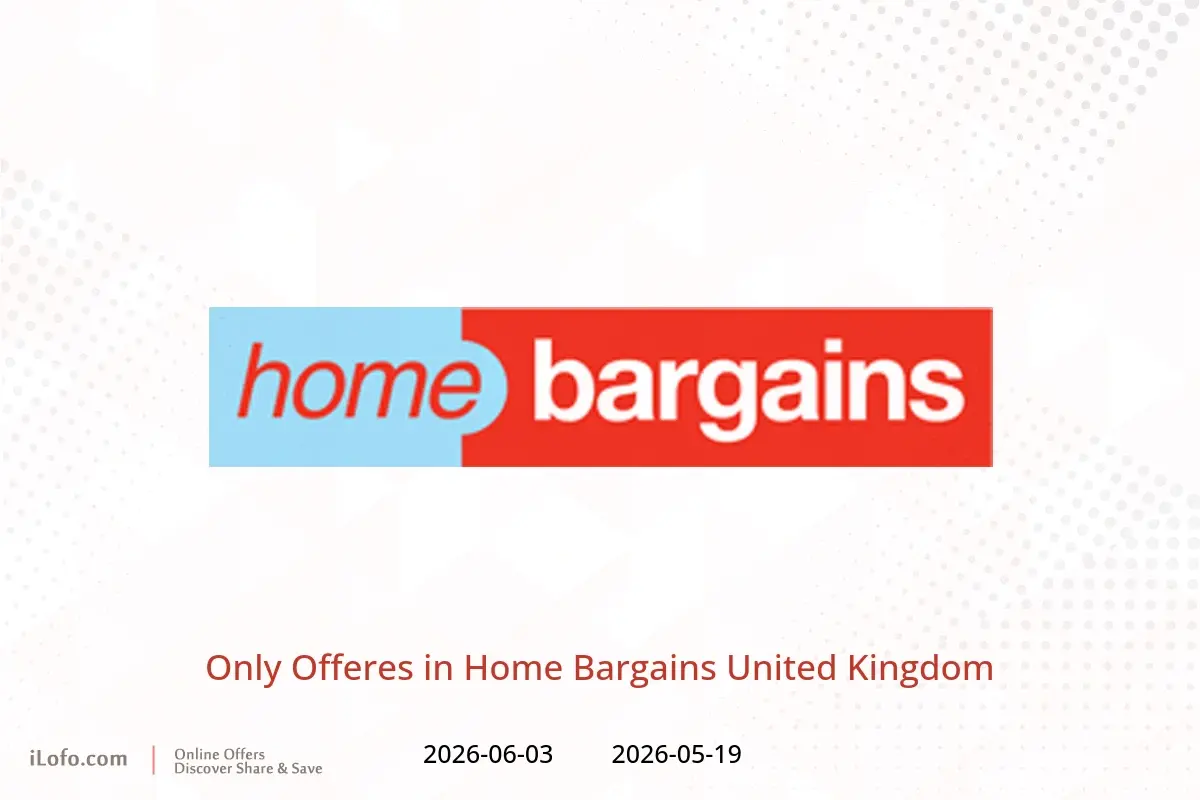 Home Bargains United Kingdom offers from 19 May to 3 June 2026 Only Offeres - Home Bargains - United Kingdom - 19 May 2026 – 3 June 2026 - Page 1