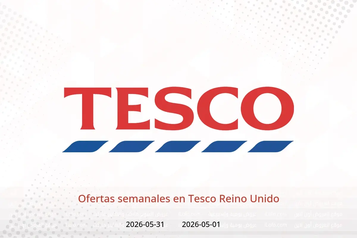 Ofertas de Tesco Reino Unido de 1 a 31 mayo 2026 Ofertas semanales - Tesco - Reino Unido - 1 mayo 2026 – 31 mayo 2026 - Página 1
