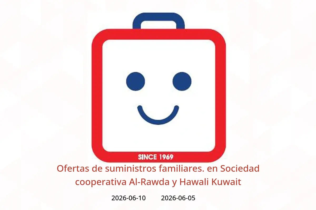 Ofertas de Sociedad cooperativa Al-Rawda y Hawali Kuwait de 5 a 10 junio 2026 Ofertas de suministros familiares. - Sociedad cooperativa Al-Rawda y Hawali - Kuwait - 5 junio 2026 – 10 junio 2026 - Página 1