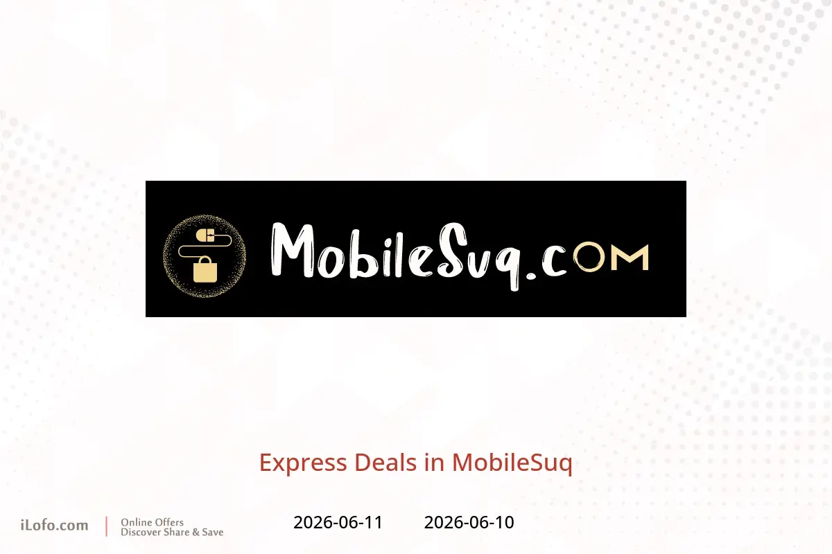 MobileSuq offers from 10 to 11 June 2026 Express Deals - MobileSuq - Oman - 10 June 2026 – 11 June 2026 - Page 1