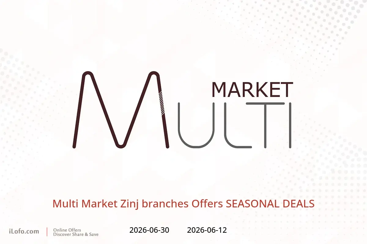 Multi Market offers in Zinj from 12 to 30 June 2026 SEASONAL DEALS - Multi Market - Bahrain - 12 June 2026 – 30 June 2026 - Page 1