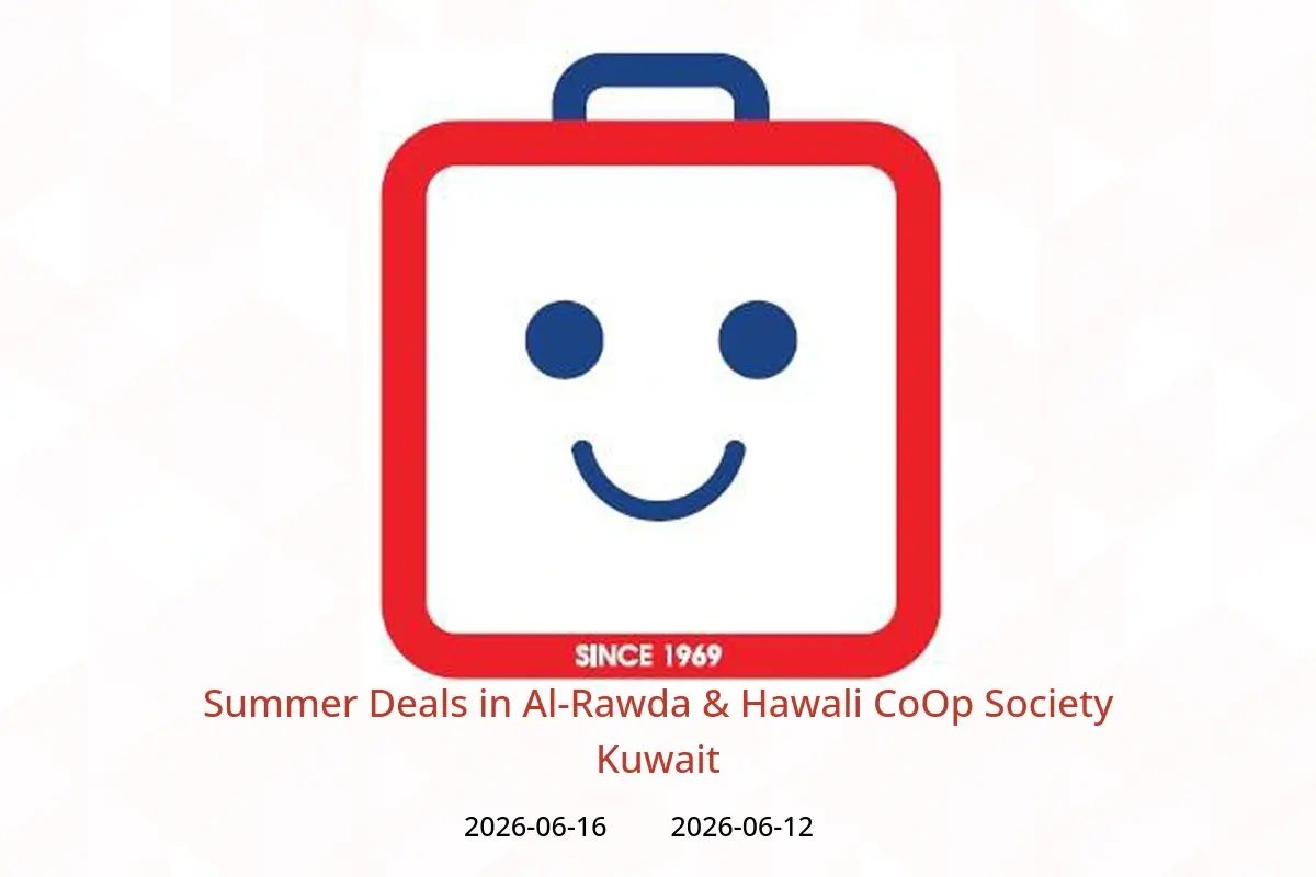 Al-Rawda & Hawali CoOp Society Kuwait offers from 12 to 16 June 2026 Summer Deals - Al-Rawda & Hawali CoOp Society - Kuwait - 12 June 2026 – 16 June 2026 - Page 1