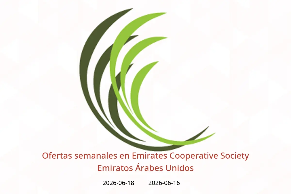Ofertas de Emirates Cooperative Society Emiratos Árabes Unidos de 16 a 18 junio 2026 Ofertas semanales - Emirates Cooperative Society - Emiratos Árabes Unidos - 16 junio 2026 – 18 junio 2026 - Página 1