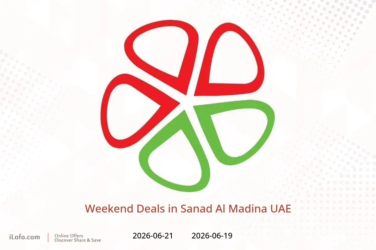 Sanad Al Madina UAE offers from 19 to 21 June 2026 Weekend Deals - Sanad Al Madina - UAE - 19 June 2026 – 21 June 2026 - Page 1