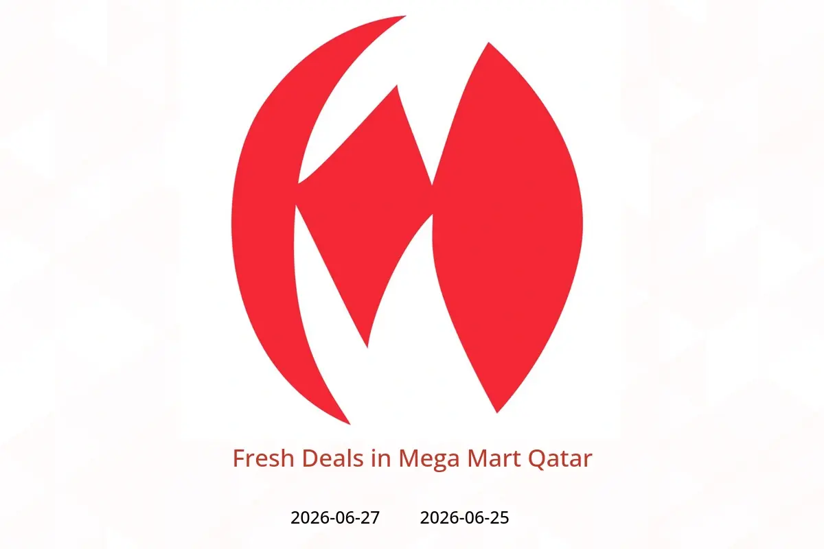 Mega Mart Qatar offers from 25 to 27 June 2026 Fresh Deals - Mega Mart - Qatar - 25 June 2026 – 27 June 2026 - Page 1