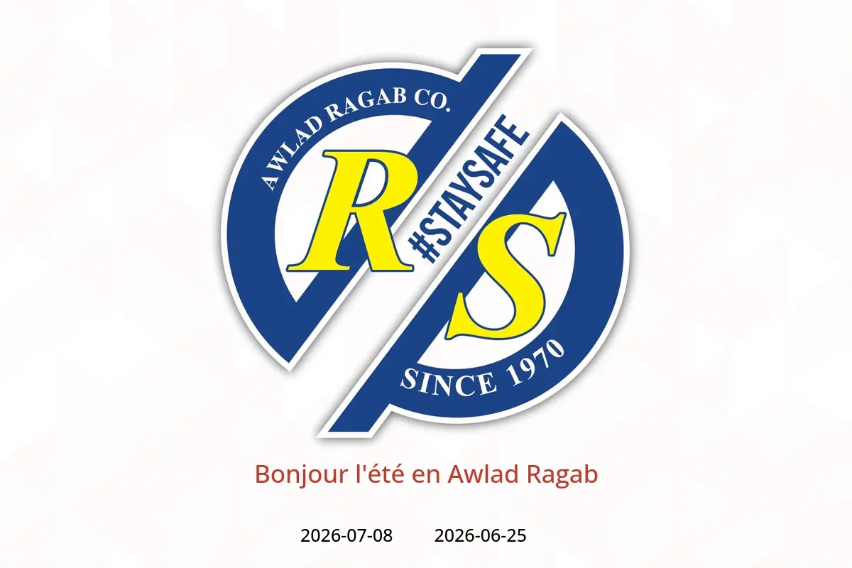 Offres Awlad Ragab de 25 juin à 8 juillet 2026 Bonjour l'été - Awlad Ragab - Egypte - 25 juin 2026 – 8 juillet 2026 - Page 1