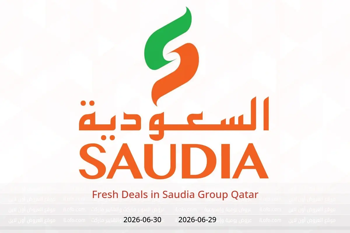 Saudia Group Qatar offers from 29 to 30 June 2026 Fresh Deals - Saudia Group - Qatar - 29 June 2026 – 30 June 2026 - Page 1