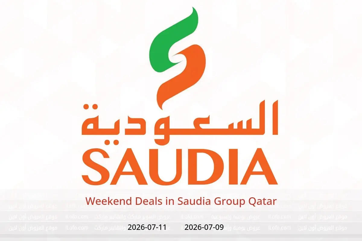 Saudia Group Qatar offers from 9 to 11 July 2026 Weekend Deals - Saudia Group - Qatar - 9 July 2026 – 11 July 2026 - Page 1