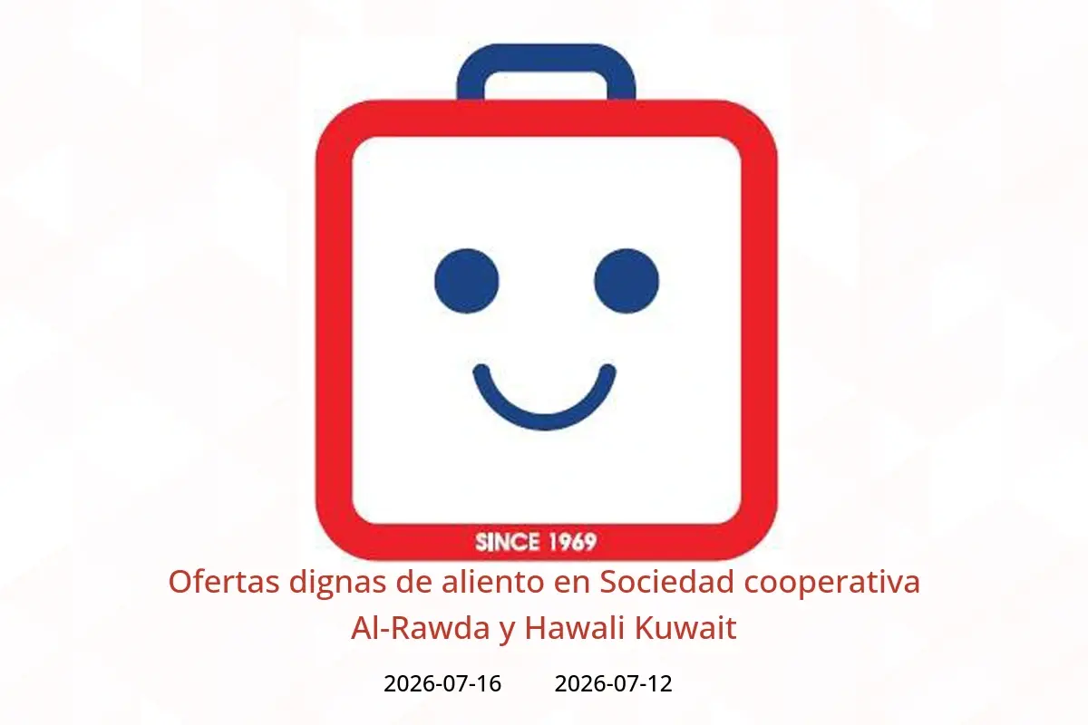 Ofertas de Sociedad cooperativa Al-Rawda y Hawali Kuwait de 12 a 16 julio 2026 Ofertas dignas de aliento - Sociedad cooperativa Al-Rawda y Hawali - Kuwait - 12 julio 2026 – 16 julio 2026 - Página 1