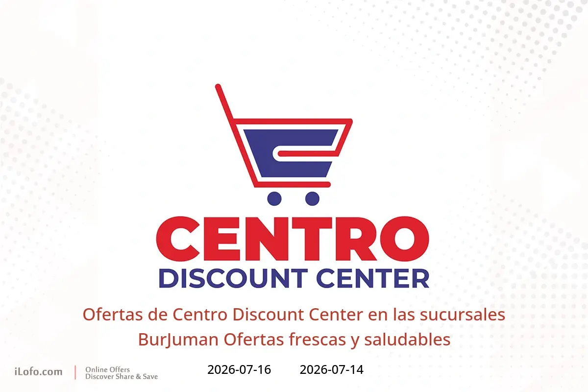 Ofertas de Centro Discount Center BurJuman de 14 a 16 julio 2026 Ofertas frescas y saludables - Centro Discount Center - Emiratos Árabes Unidos - 14 julio 2026 – 16 julio 2026 - Página 1