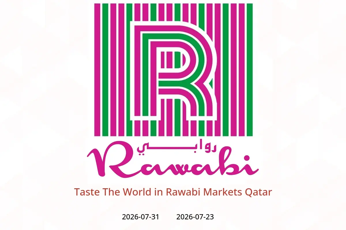 Rawabi Markets Qatar offers from 23 to 31 July 2026 Taste The World - Rawabi Markets - Qatar - 23 July 2026 – 31 July 2026 - Page 1