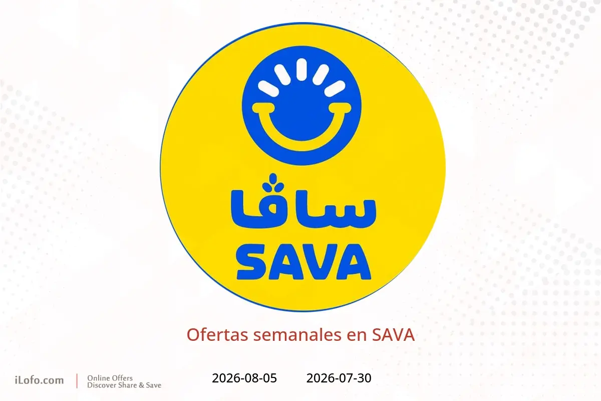 Ofertas de SAVA de 30 julio a 5 agosto 2026 Ofertas semanales - SAVA - Emiratos Árabes Unidos - 30 julio 2026 – 5 agosto 2026 - Página 1