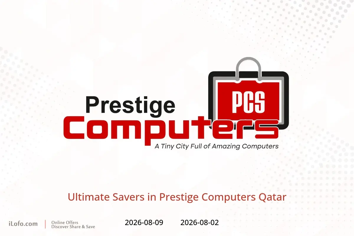 Prestige Computers Qatar offers from 2 to 9 August 2026 Ultimate Savers - Prestige Computers - Qatar - 2 August 2026 – 9 August 2026 - Page 1