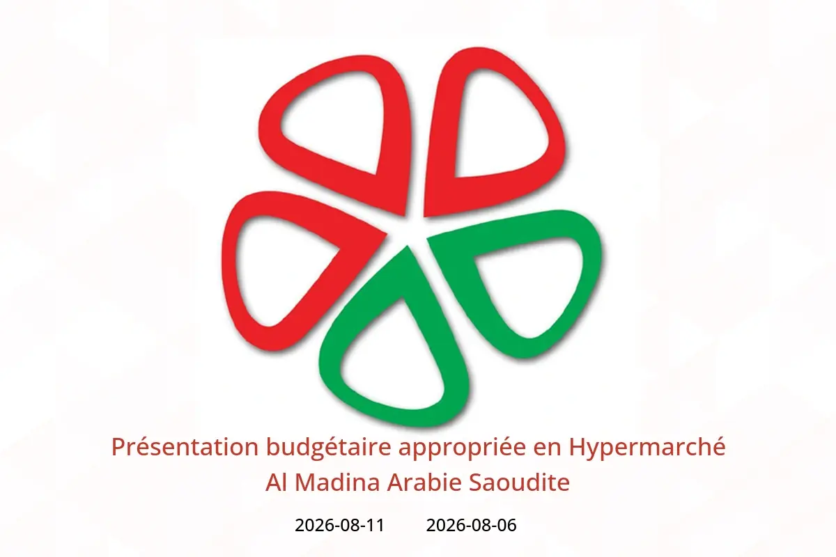 Offres Hypermarché Al Madina Arabie Saoudite de 21 à 26 Safar 1448 AH (6 au 11 août 2026) Présentation budgétaire appropriée - Hypermarché Al Madina - Arabie Saoudite - 6 aout 2026 – 11 aout 2026 - Page 1