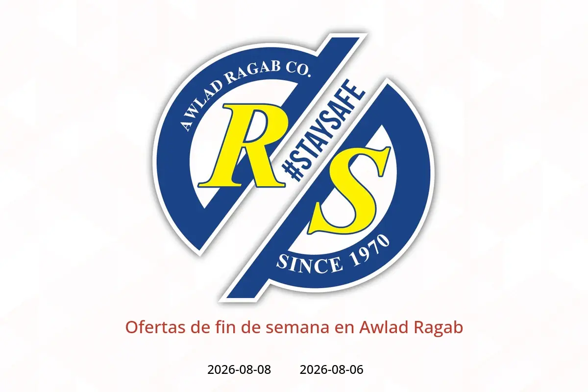 Ofertas de Awlad Ragab de 6 a 8 agosto 2026 Ofertas de fin de semana - Awlad Ragab - Egipto - 6 agosto 2026 – 8 agosto 2026 - Página 1