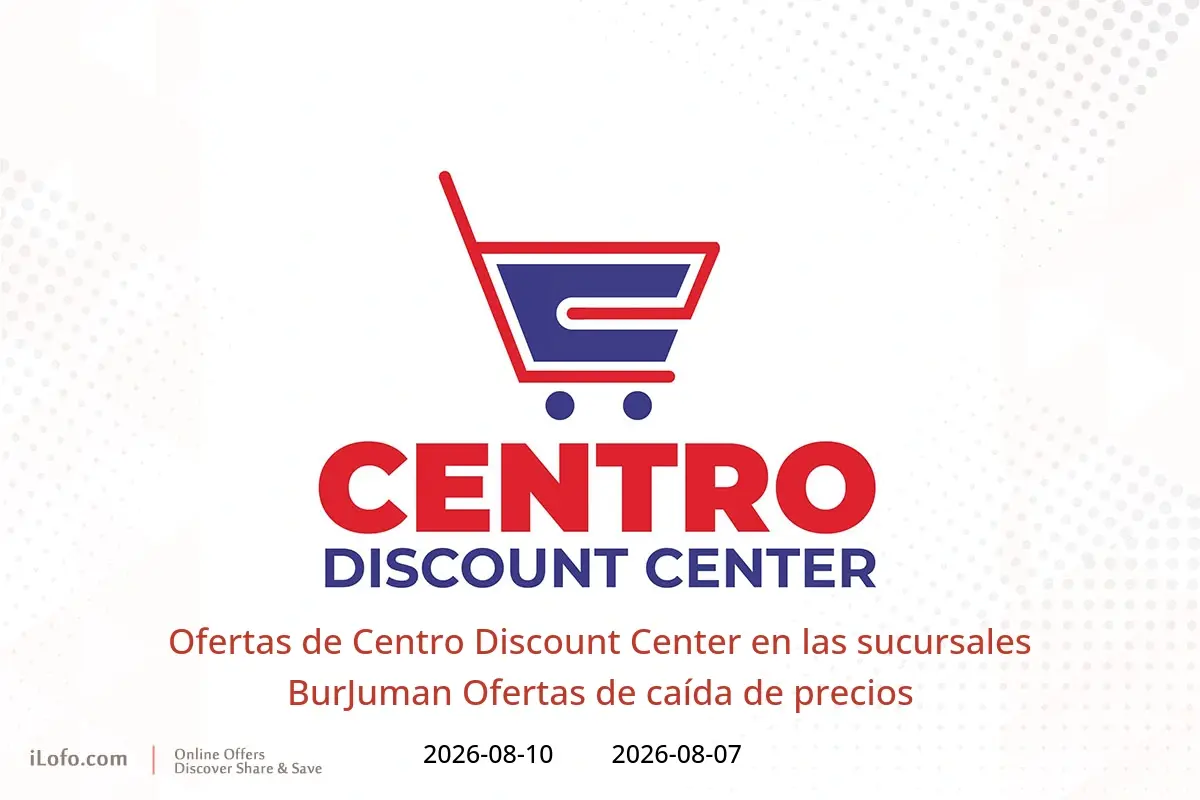 Ofertas de Centro Discount Center BurJuman de 7 a 10 agosto 2026 Ofertas de caída de precios - Centro Discount Center - Emiratos Árabes Unidos - 7 agosto 2026 – 10 agosto 2026 - Página 1