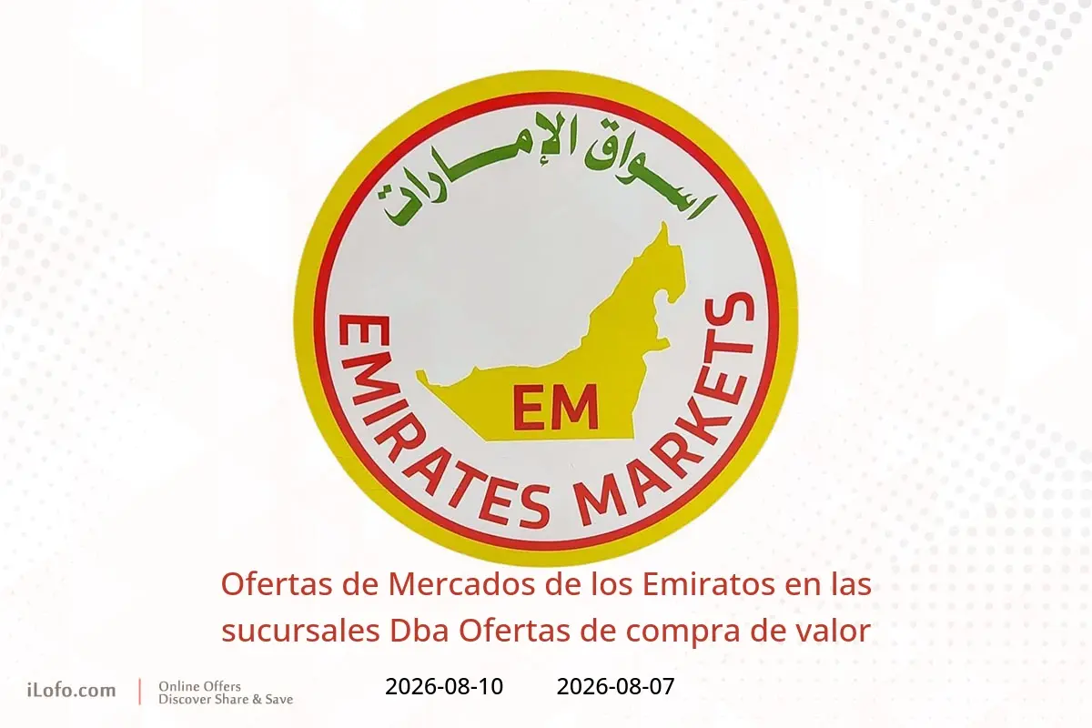 Ofertas de Mercados de los Emiratos Dba de 7 a 10 agosto 2026 Ofertas de compra de valor - Mercados de los Emiratos - Emiratos Árabes Unidos - 7 agosto 2026 – 10 agosto 2026 - Página 1
