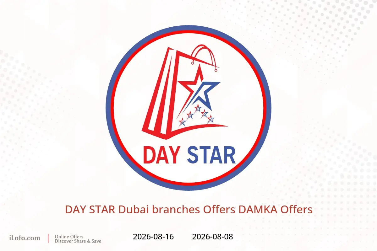 DAY STAR offers in Dubai from 8 to 16 August 2026 DAMKA Offers - DAY STAR - UAE - 8 August 2026 – 16 August 2026 - Page 1