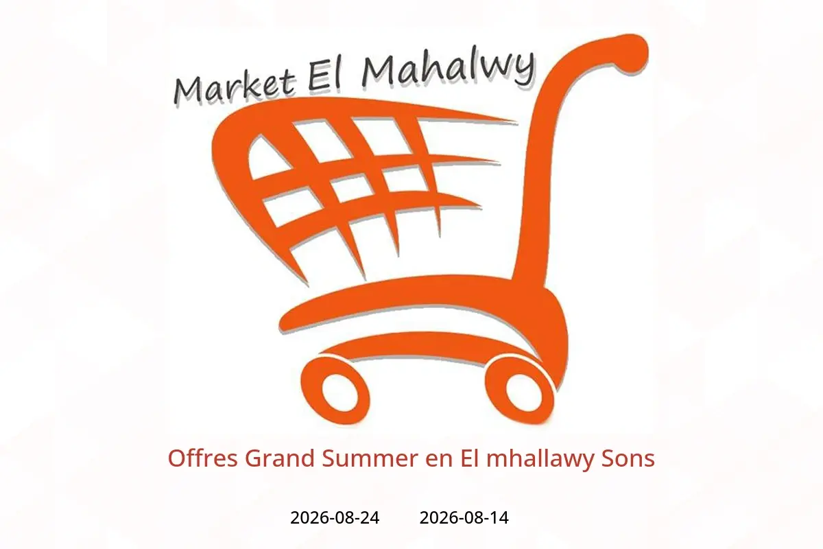 Offres El mhallawy Sons de 14 à 24 août 2026 Offres Grand Summer - El mhallawy Sons - Egypte - 14 aout 2026 – 24 aout 2026 - Page 1