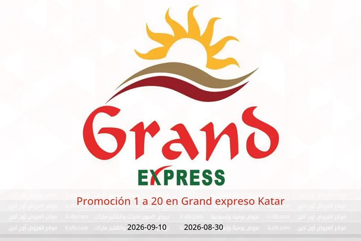 Ofertas de Grand expreso Katar de 30 agosto a 10 septiembre 2026 Promoción 1 a 20 - Grand expreso - Katar - 30 agosto 2026 – 10 septiembre 2026 - Página 1