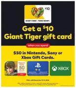 Offres Giant Tiger Canada de 13 à 19 novembre 2024 Nouvelles offres