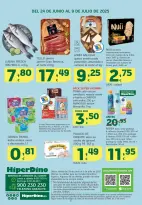 Ofertas de HiperDino España de 24 junio a 9 julio 2025 Nuevas ofertas